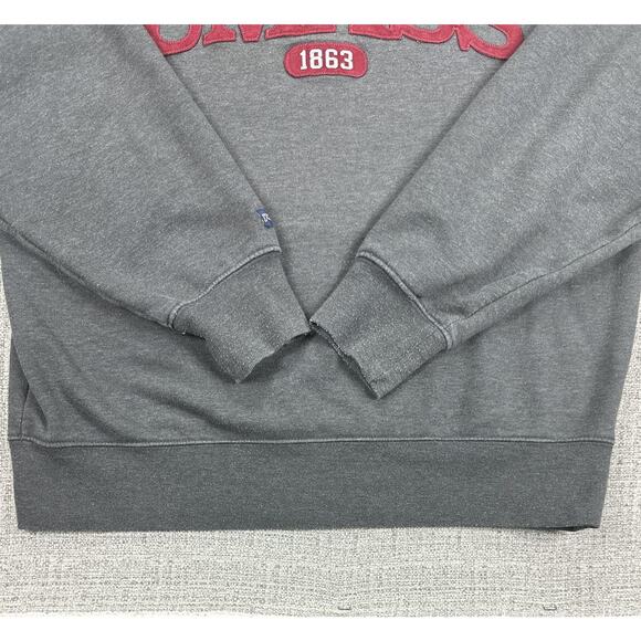 UMass Sweatshirt Mens Medium JanSport 1863 Gray Crewneck Pullover College Soft - Picture 5 of 12